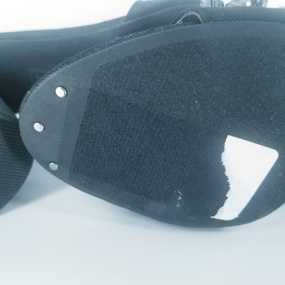 Design Lab by Lord&Taylor rhinestone sandals sz 10 - Picture 3 of 8